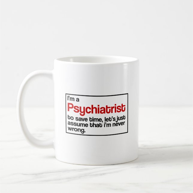 Psychiatrist Coffee Mug (Left)