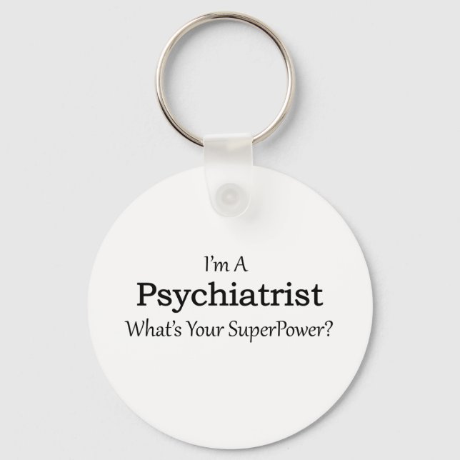 Psychiatrist Key Ring (Front)