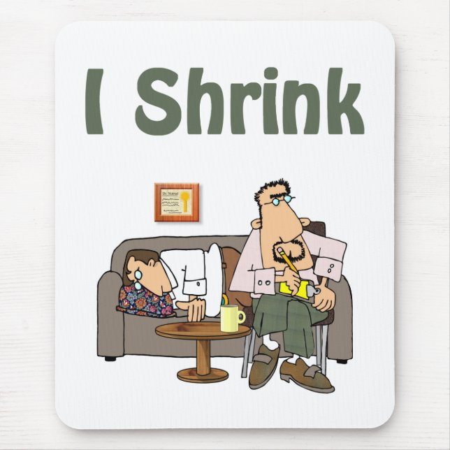 Psychiatrist Mouse Pad (Front)