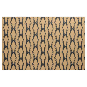 Psychiatrist Rorschach Design Fabric