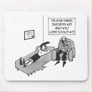 Psychiatrist’s Fee Schedule Mouse Pad