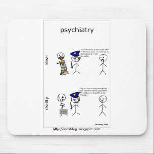Psychiatry Comic Mousepad