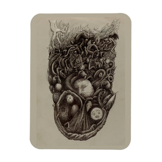 Psychic Assault Magnet (Vertical)