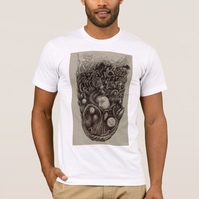 Psychic Assault  T-Shirt (Front)