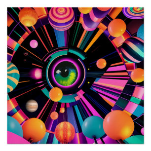 Psychic Candy Station Poster