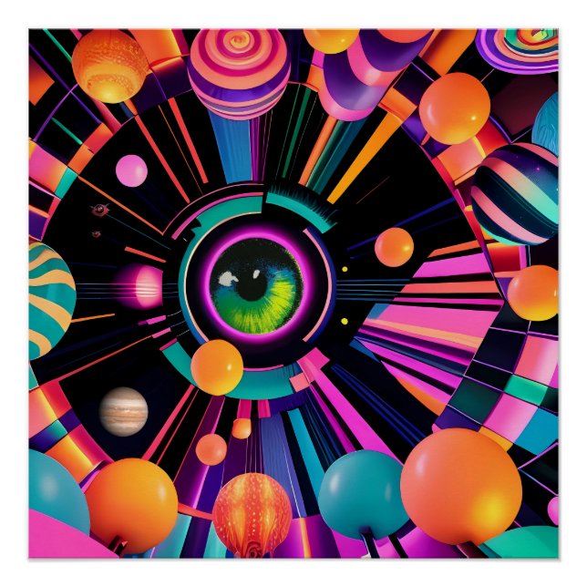 Psychic Candy Station Poster (Front)