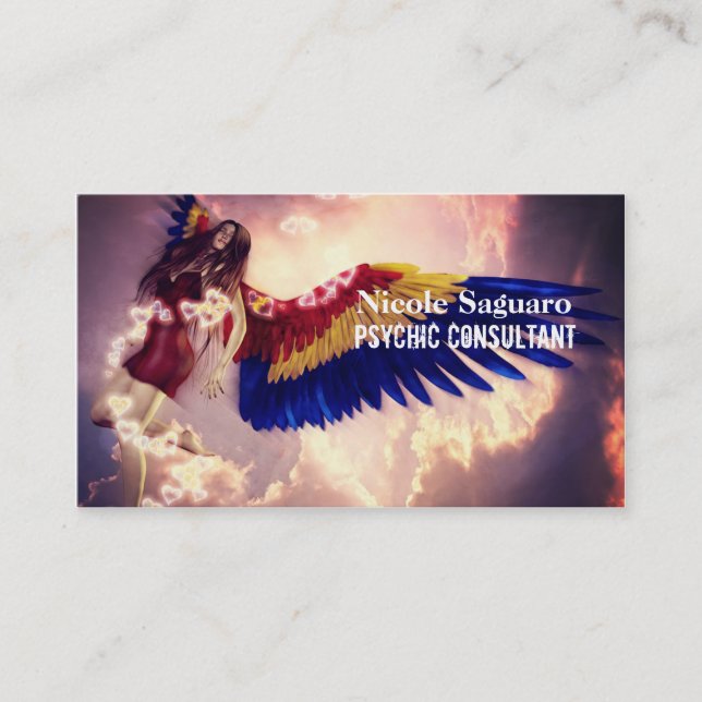Psychic Consultant Business Card (Front)