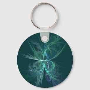 Psychic Energy Fractal Key Ring