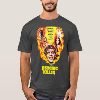 Psychic Killer Retro Cult Classic Horror Fan Art T-Shirt