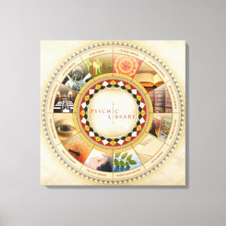 Psychic Library Canvas Print