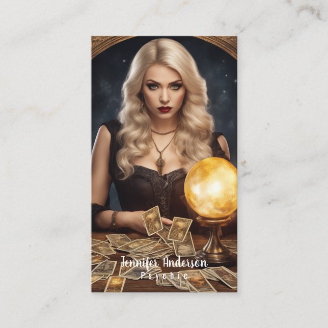 Psychic Medium Business Cards (Front)