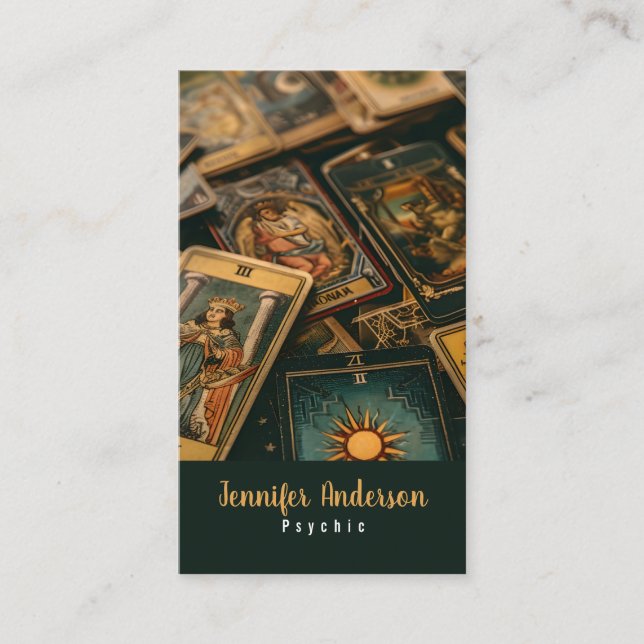 Psychic Medium Business Cards (Front)