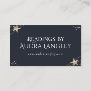 Psychic Medium Cosmic Stars Business Card