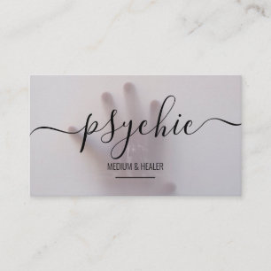 Psychic Medium Healer Business Card