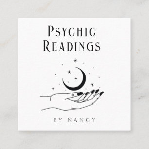 Psychic Medium Palm Reading Business Card
