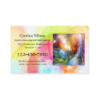 Psychic Tarot Reader Photo Business Card