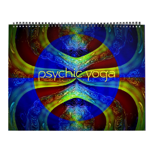 Psychic Yoga Abstract Art Calendar (Cover)