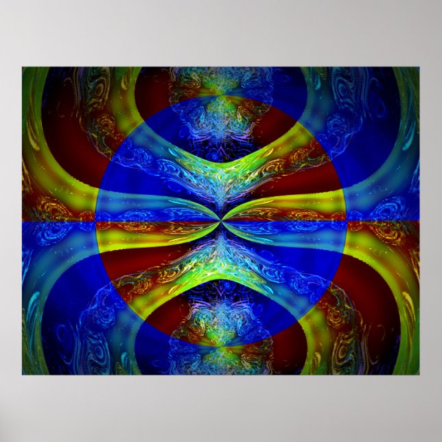 Psychic Yoga Poster (Front)