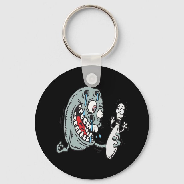 Psycho Bowling Key Ring (Front)