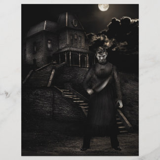 Psycho Customisable Halloween Flyers