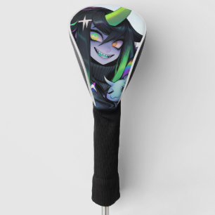 Psycho Cute Monster Anime Girl Golf Head Cover
