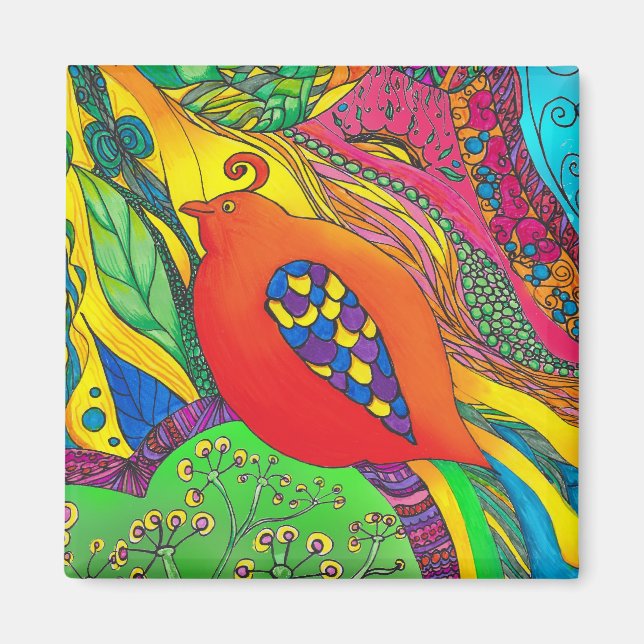 Psycho-Delic Dan Magnet (Front)
