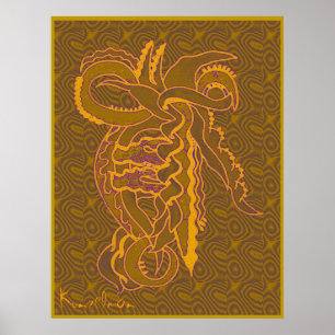 "PSYCHO" GICLEE PRINT