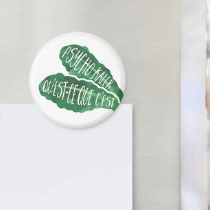 Psycho Kaler   Veggie Pun Magnet