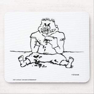 Psycho Kid Mouse Pad