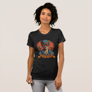 Psycho Killer - Retro Comic Art Steampunk T-Shirt