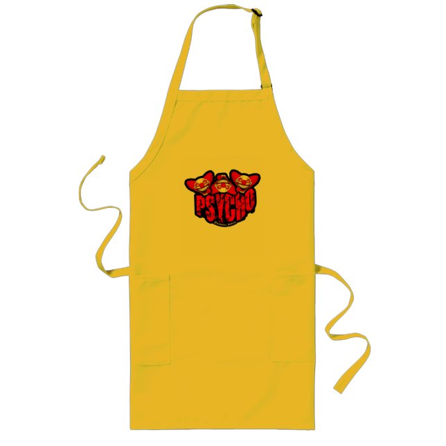 PSYCHO Screwball Graphics Long Apron (Front)