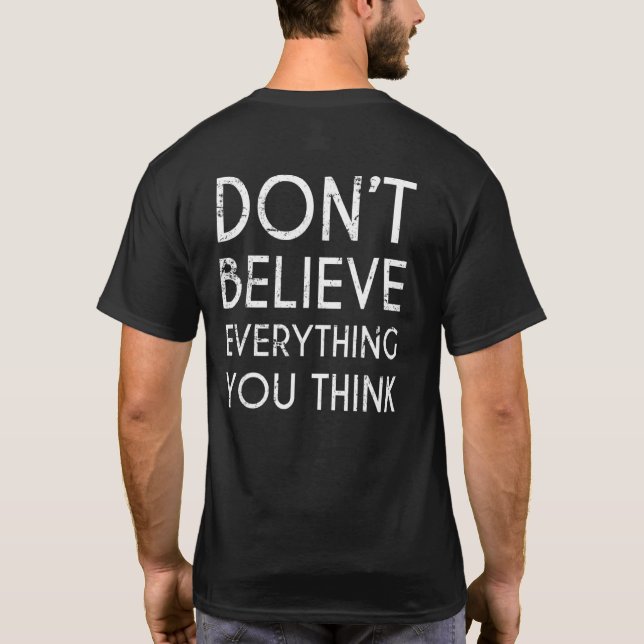 Psychoanalysis Psychologist Science Therapy Psycho T-Shirt (Back)
