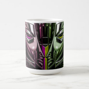 Psychochromic Faces  Coffee Mug