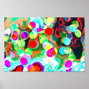 Psychodelic Lights Poster