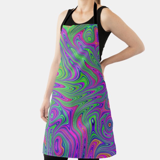 psychodelic textures apron (Insitu)