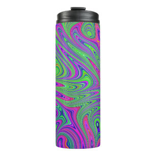psychodelic textures thermal tumbler