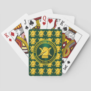 Psychological Operations PSYOPS Playing Cards