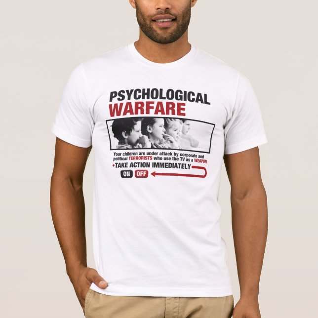 Psychological Warfare Men's T-shirt (Front)