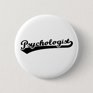 Psychologist 6 Cm Round Badge