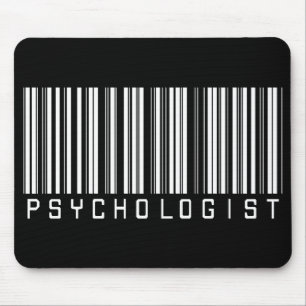 Psychologist Bar Code Mouse Pad