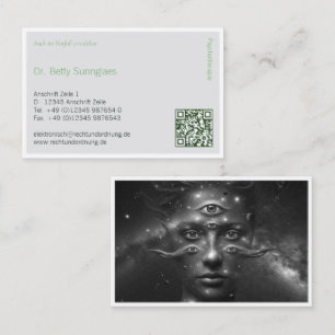 Psychologist business card