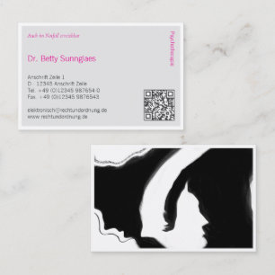 Psychologist business card