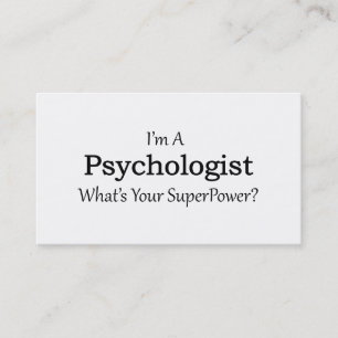 Psychologist Business Card