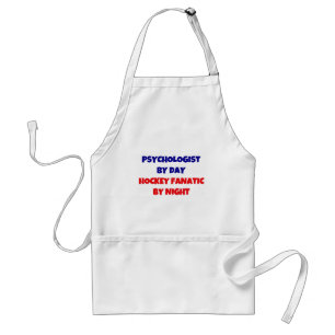 Psychologist by Day Hockey Fanatic by Night Standard Apron