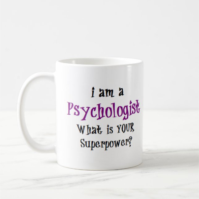 psychologist coffee mug (Left)