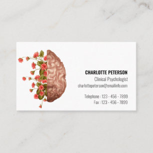  Psychologist & Counsellor   Business Card
