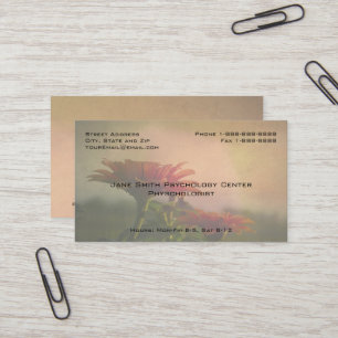 Psychologist Counsellor Business Card