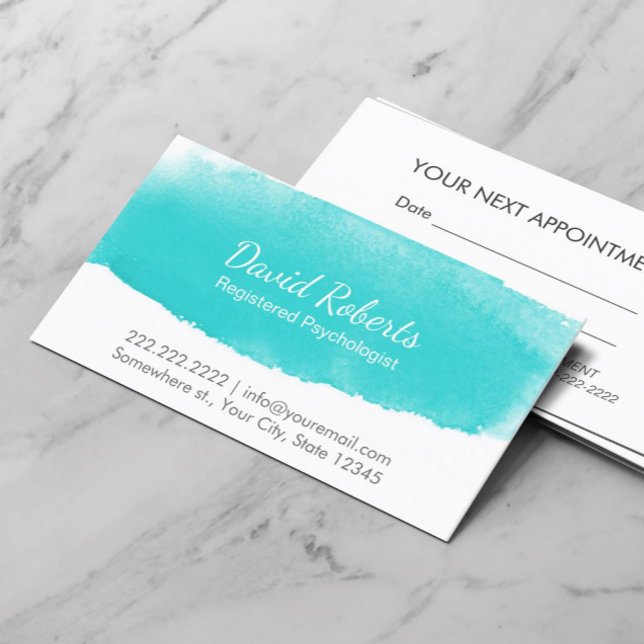 Psychologist Counsellor Watercolor Appointment (Creator Uploaded)