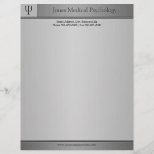 Psychologist Letterhead