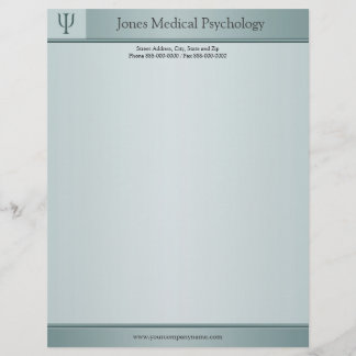Psychologist Letterhead